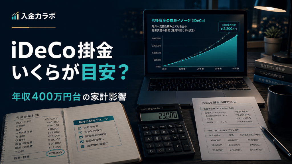 ideco 掛け金