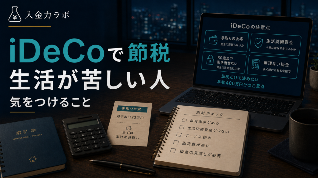 idecoで節税