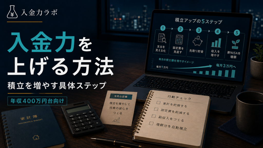 入金力を上げる方法