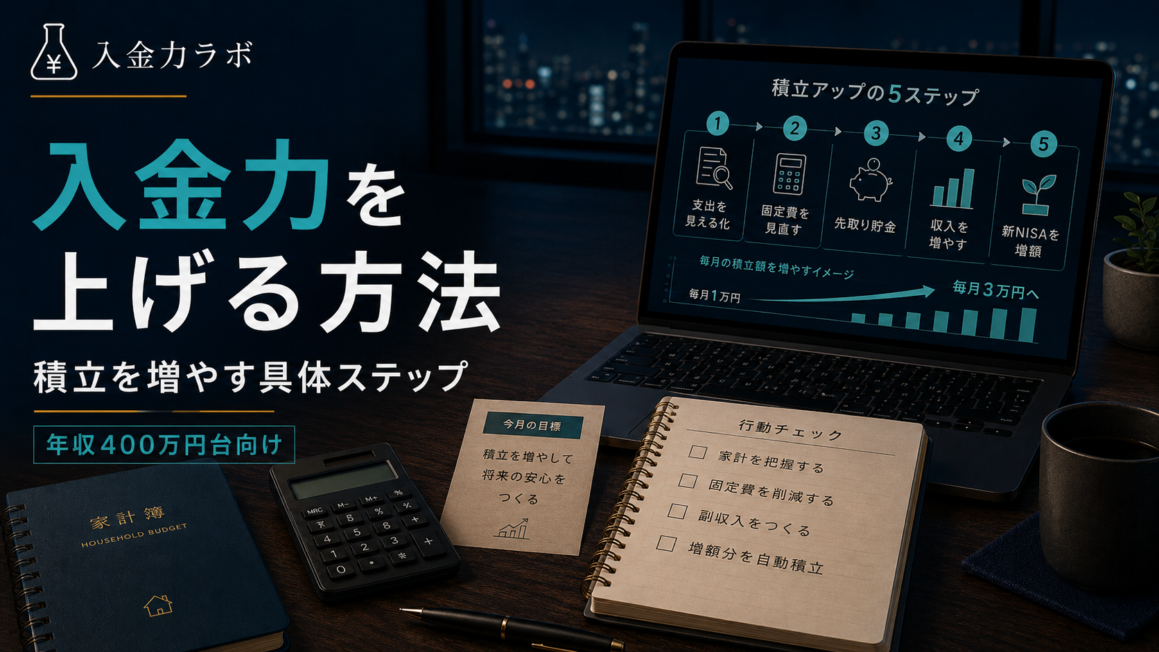 入金力を上げる方法