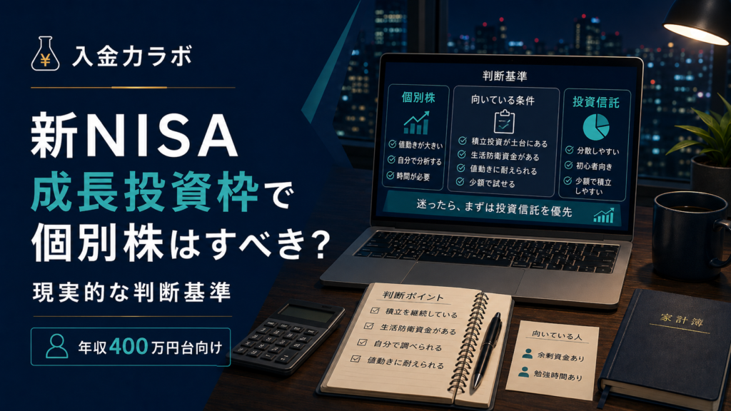 NISAで成長投資枠
