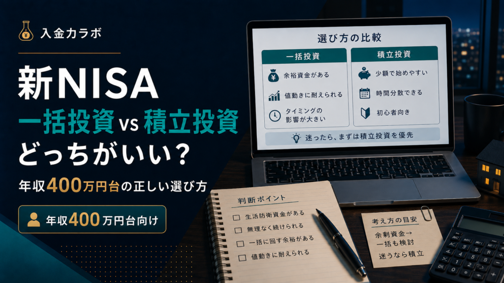 一括投資と積立投資