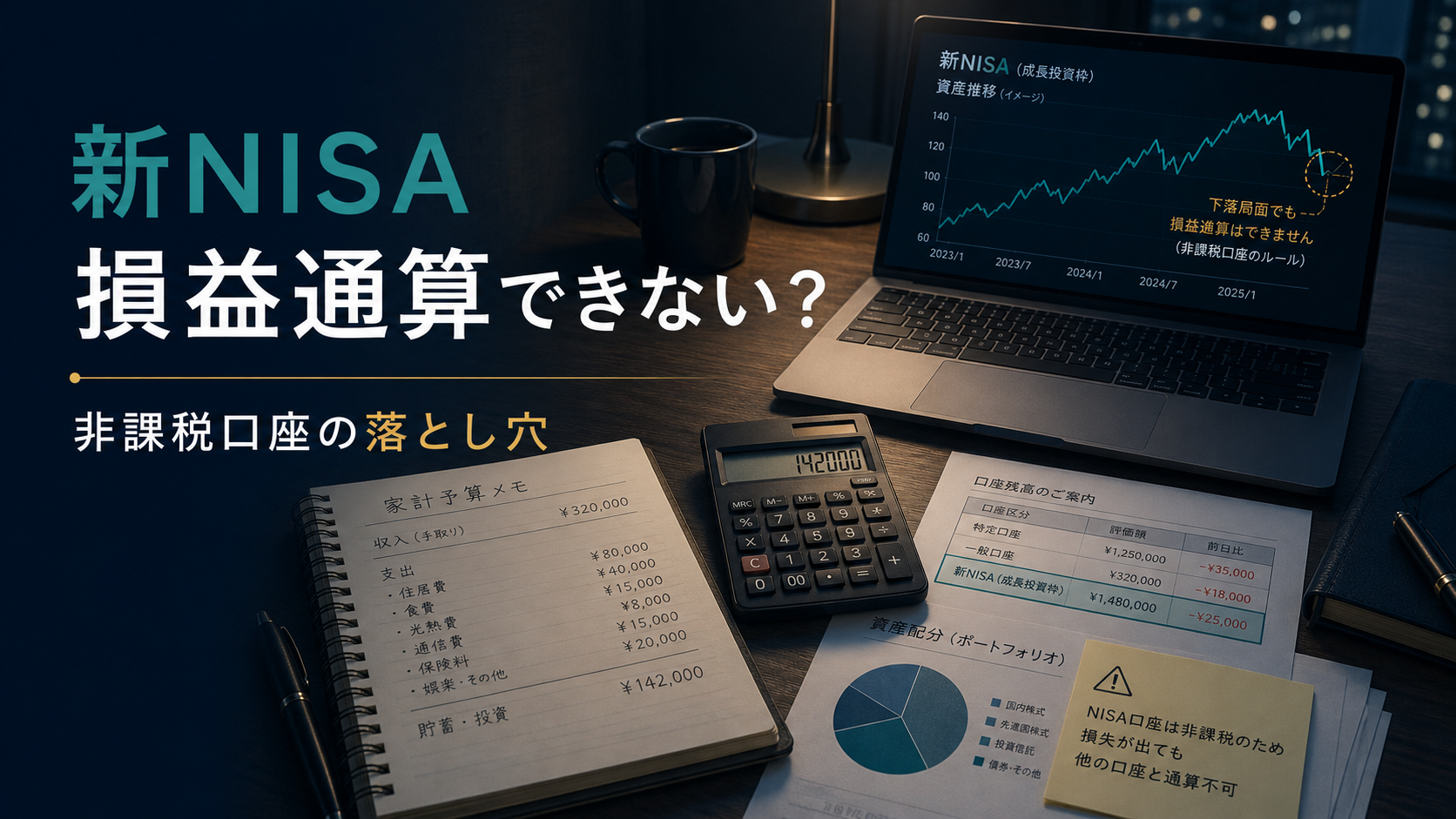 NISAの損益通算に関しての画像