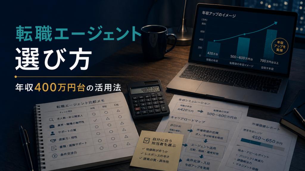転職エージェントの選び方の画像