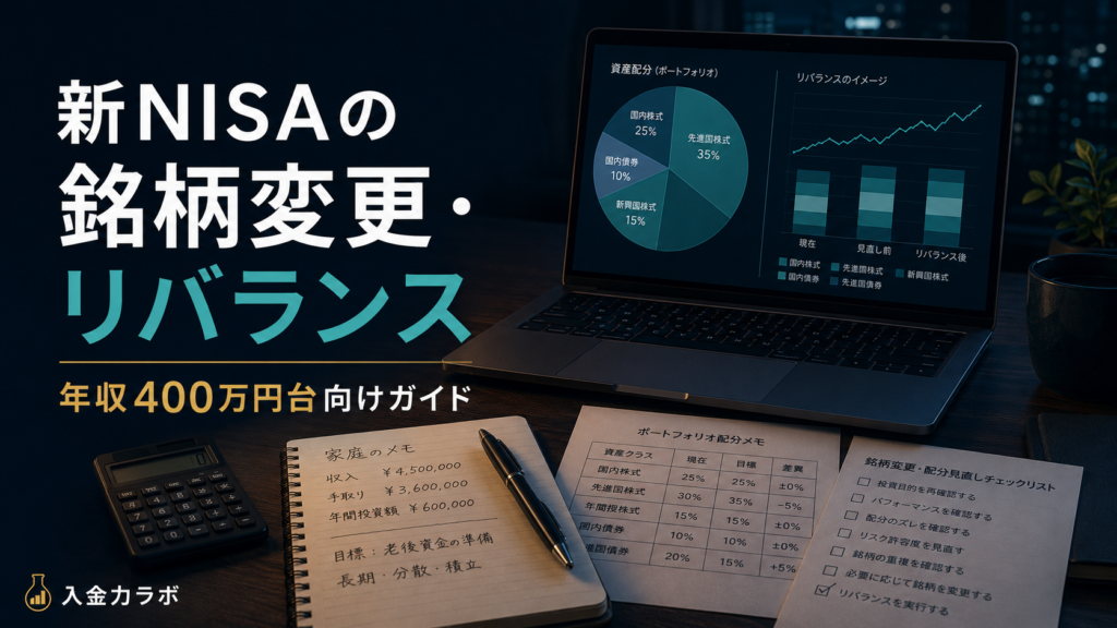 NISAの銘柄変更
