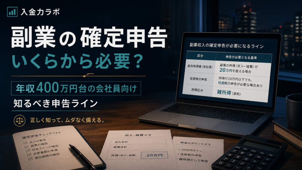 副業の確定申告