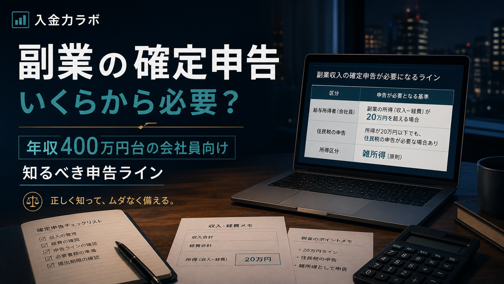 副業の確定申告