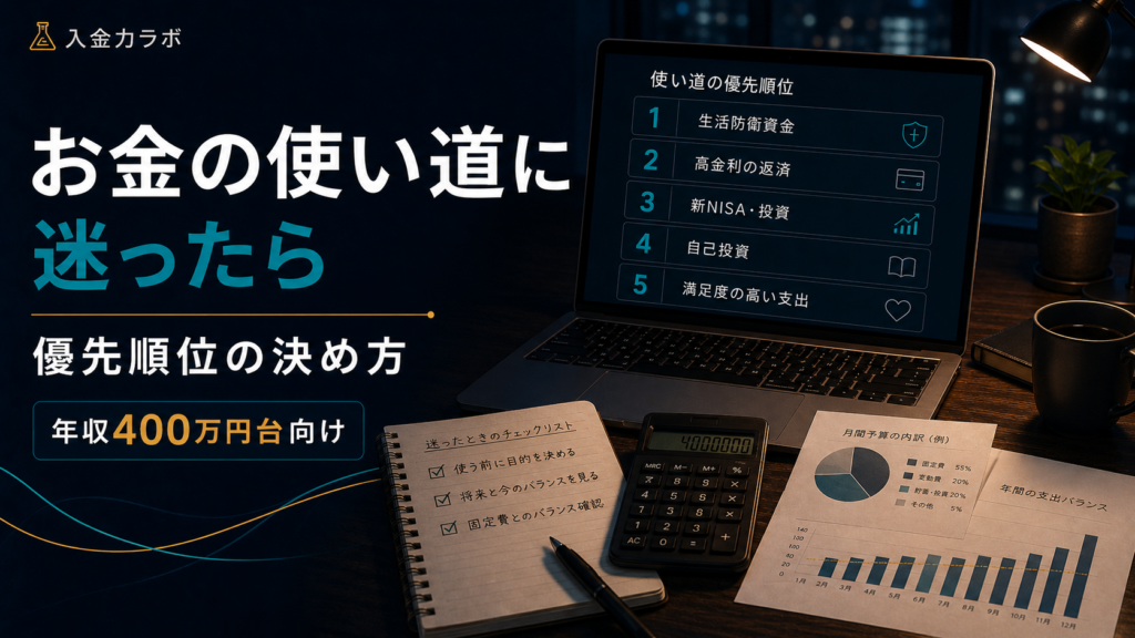 お金の使い道