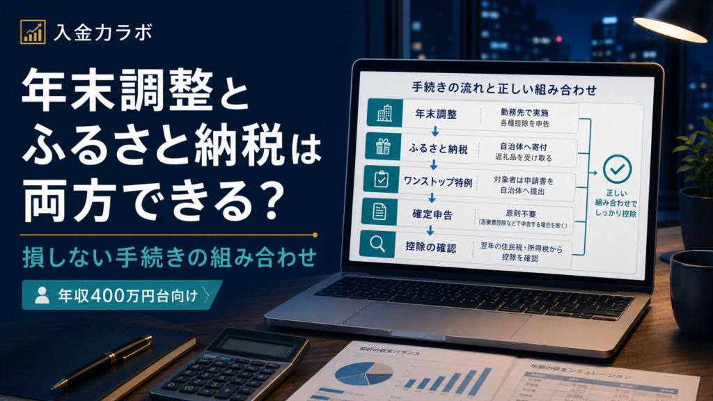 年末調整とふるさと納税
