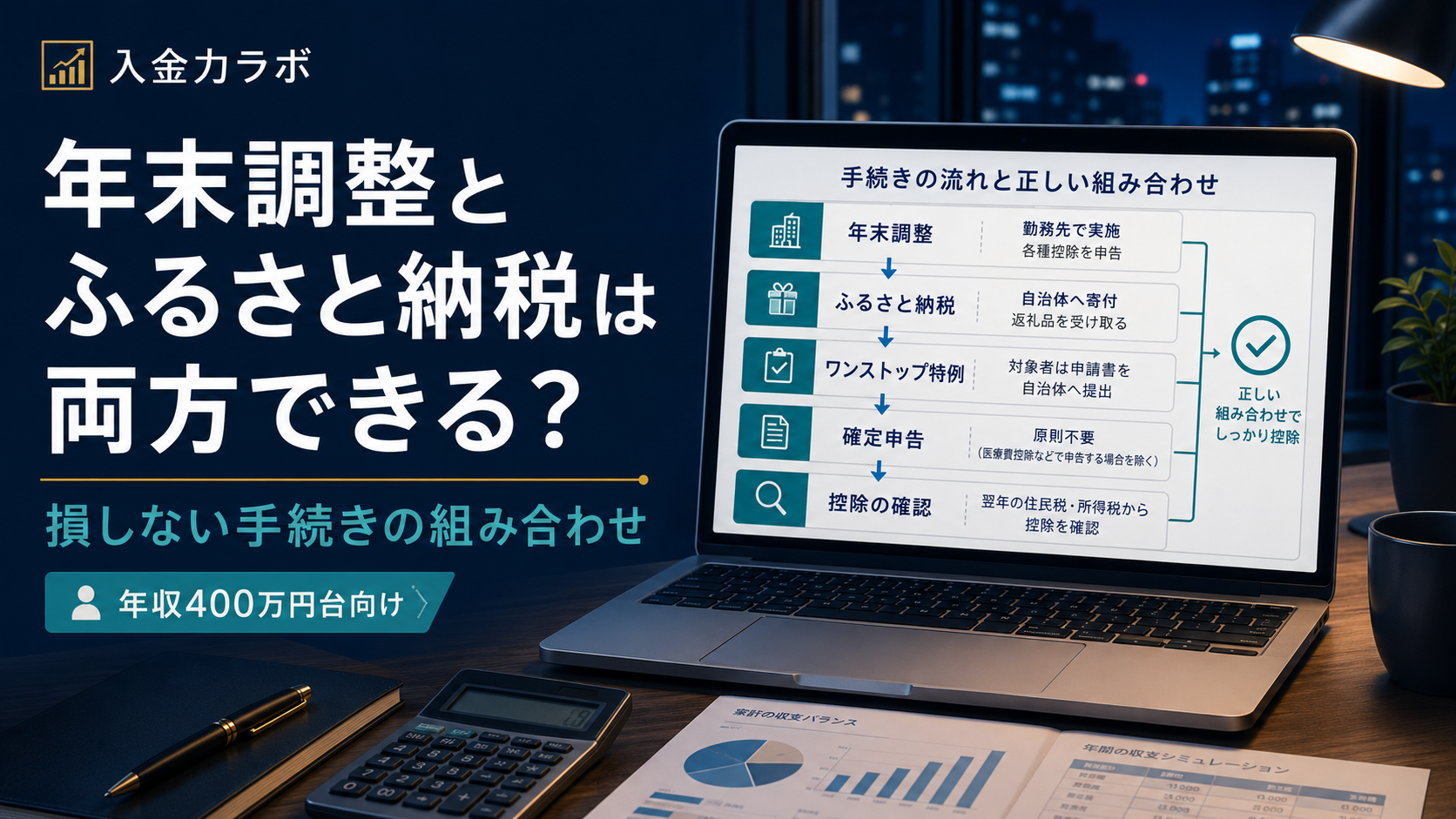 年末調整とふるさと納税